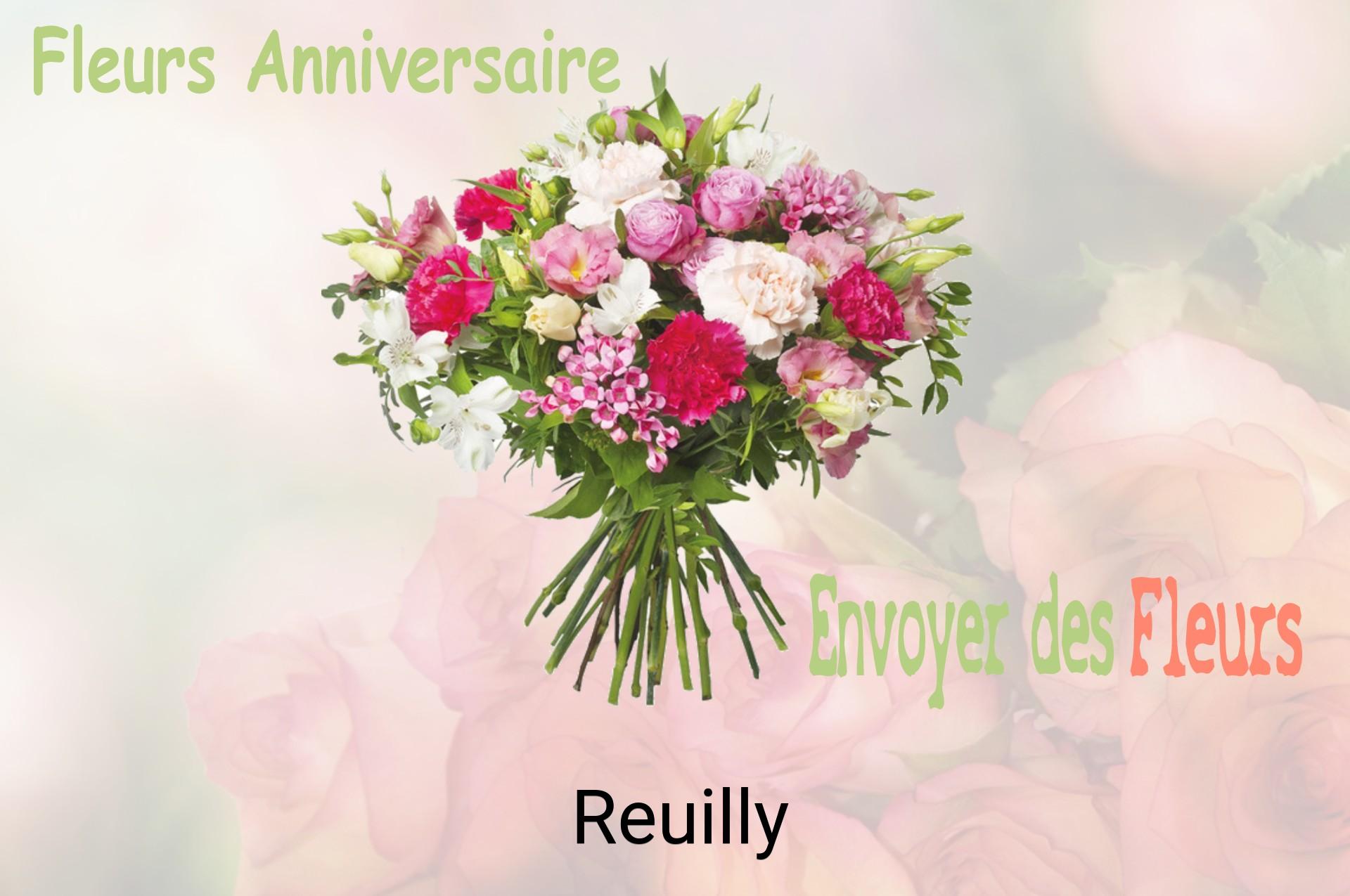 Bouquet de fleurs d’anniversaire livré à Reuilly