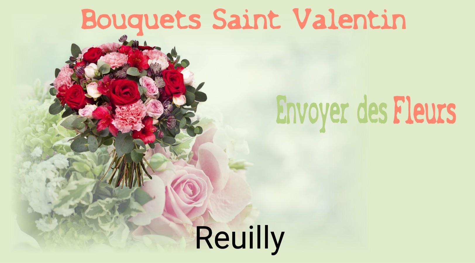 Roses de Saint-Valentin livrées à Reuilly